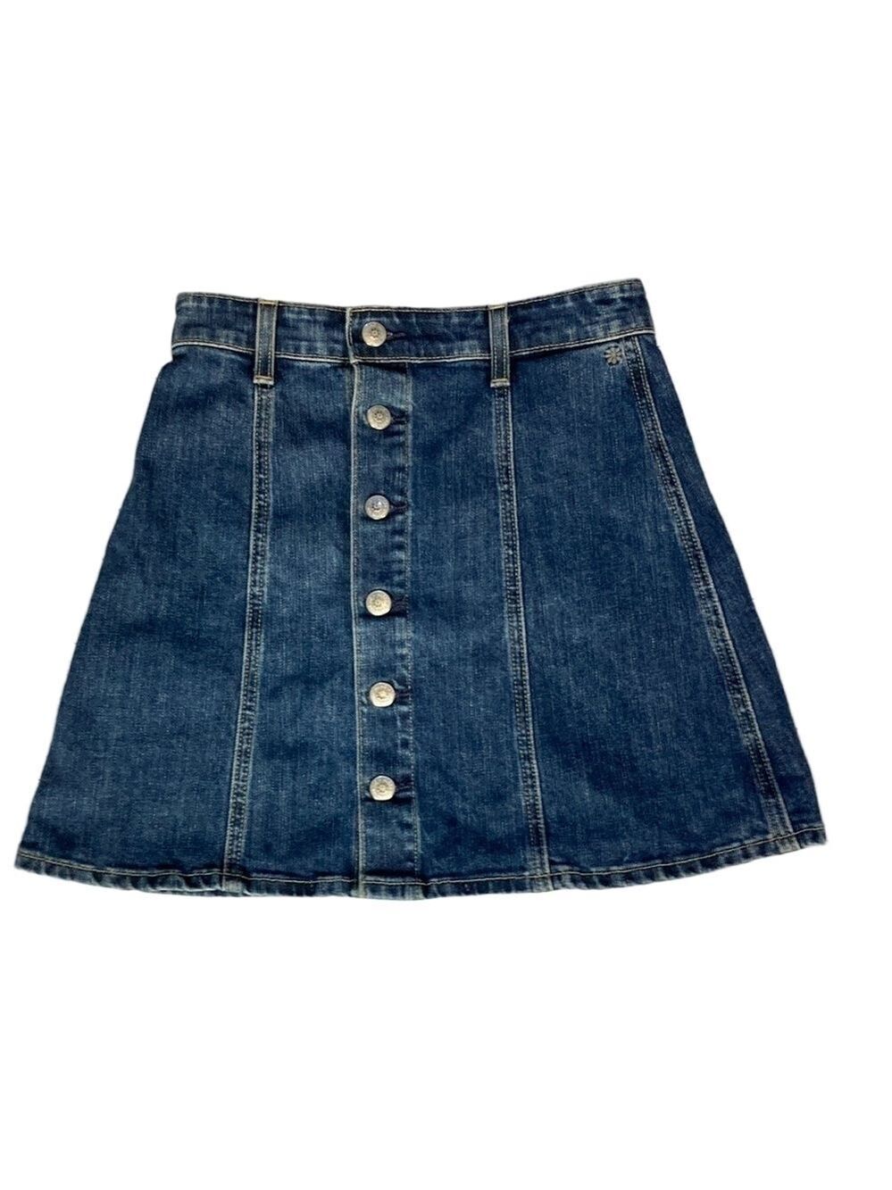 Alexa Chung for AG Adriano Goldschmied denim skirt  size 26